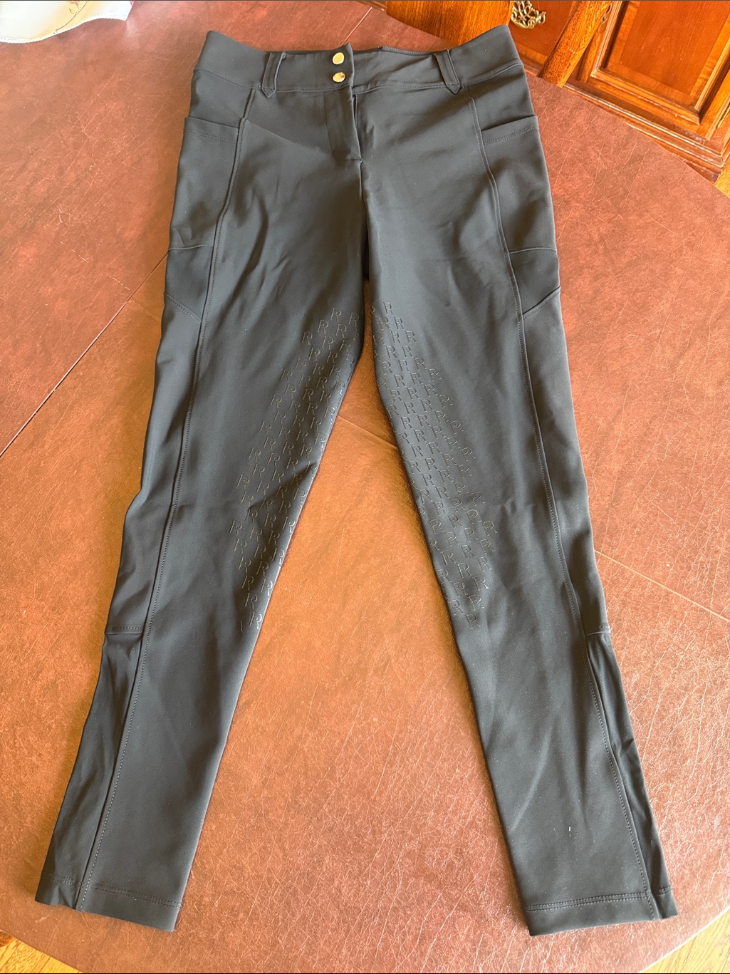 Free Ride Equestrian Pro Breeches Black With Sparkles